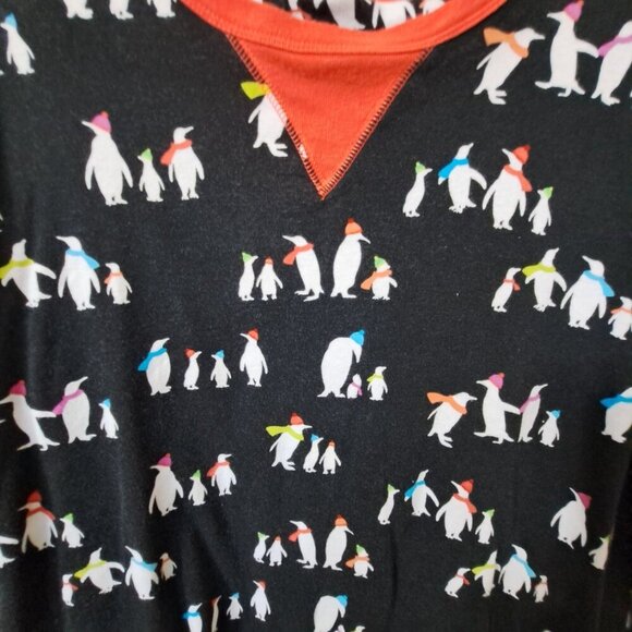 Target Wondershop Mens XXL  Multicolor Penguin Long Sleeve Pajama Set - Picture 6 of 7